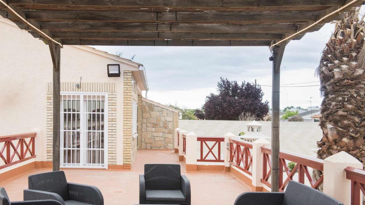 La Casa De La Tinaja Piscina Y Chimenea By Toledo Ap Villa Villamiel de Toledo Dış mekan fotoğraf
